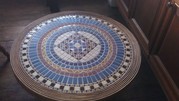 Ornate Tiled Top occasional table